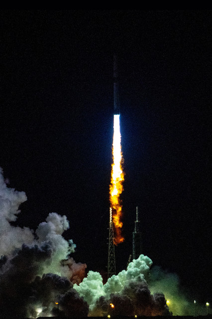 The New Glenn rocket lifts off for the first time